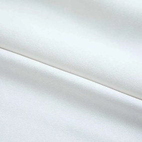 vidaXL Κουρτίνες Συσκότισης με Γάντζους 2 τεμ. Υπόλευκο 140 x 225 εκ.