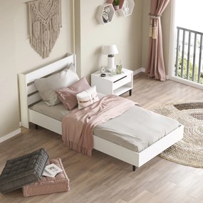 Single Bedstead On13-W White