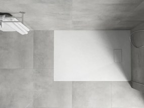 Mexen Hugo παραλληλόγραμμο ντους SMC 100 x 80 cm, λευκό - 42108010