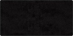 vidaXL Δερμάτινο Χαλί Μαύρο 100 x 200 cm 100% Πολυπροπυλένιο Τούφτα