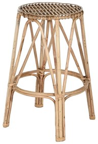 Σκαμπό Home ESPRIT Φυσικό λυγαριά 50 X 50 X 86 cm