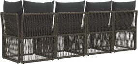 vidaXL Καναπές 4 θέσεων με αριστερό μπράτσο 4 pcs 4-Αριθμός καθισμάτων