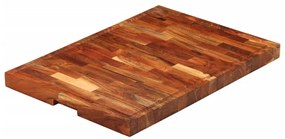 vidaXL Επιφάνεια Κοπής 60x42x4 εκ. από Μασίφ Ξύλο Ακακίας