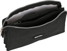 Κασετίνα Safta Stone Μαύρο 22 x 12 x 3 cm