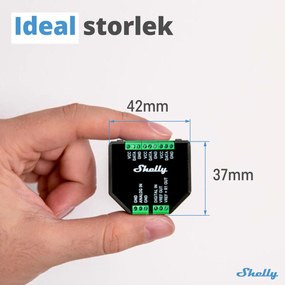 Έξυπνο Βύσμα Shelly PLUS 1/1PM ADDON Wi-Fi