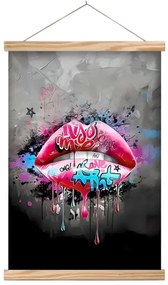 Διακοσμητικό Τοίχου 708BRS1195 50x70cm Multi Wallity Ξύλο,Ύφασμα