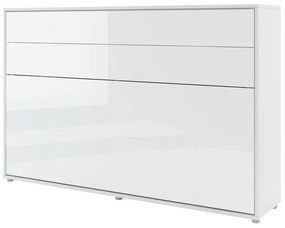 Κρεβάτι τοίχου Concept Pro Lenart AH115, 120x200, Ινοσανίδες μέσης πυκνότητας, Πλαστικοποιημένη μοριοσανίδα,  Τάβλες για Κρεβάτι, 148x211x137cm