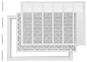 VEVOR Return Air Filter Grille Fits W30 x H20 Inch Duct Opening Size with Filter