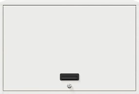 vidaXL Ντουλάπι τοίχου για γκαράζ Λευκό 80 x 40 x 53 εκ