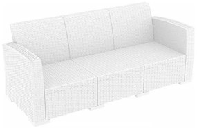 Siesta   Monaco/ST-D3 White* Sofa  metax-01-00-0697 διάστ.79.0000 x 198.0000 x 79.0000
