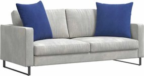 vidaXL Μαξιλάρι Καναπέ 2 pcs Μπλε Αστυνομίας 80 x 80 cm
