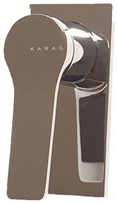 Μίκτης Ντους Μονός Andare WNX348A73C Chrome Karag Κεραμικό,Ορείχαλκος
