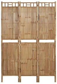 vidaXL Διαχωριστικό Δωματίου με 3 Πάνελ 120 x 180 εκ. από Μπαμπού