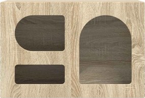 vidaXL Ντουλάπι TV Δρύς Sonoma 60 x 35 x 40 εκ. Επεξεργασμένο ξύλο