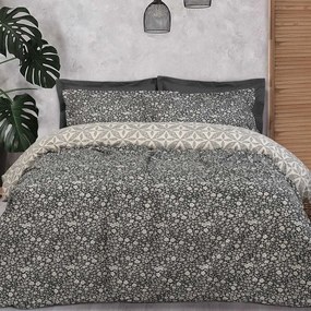 Παπλωματοθήκη Happy 9583 (Σετ 2τμχ) Grey-Beige Das Home Single 160x240cm Cotton-Polyester