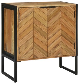 vidaXL Μπουφές 70x35x75 εκ Μασίφ Ξύλο Ακακίας