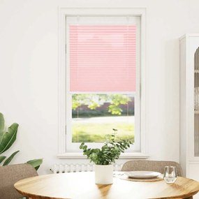 vidaXL Πλισέ Στόρι Ροζ 65x150 εκ. Πλάτος Υφάσματος 64,4 εκ. Πολυεστέρας