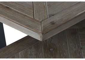 Τραπεζάκι Καφέ Home ESPRIT Μαύρο Φυσικό Μέταλλο ξύλο ελάτου 118 x 78 x 45 cm