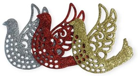 Σετ Χριστουγεννιάτικα στολίδια - 10cm - 230812-230812