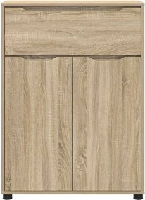 vidaXL Ντουλάπι Μπάνιου με συρτάρι Δρύς Sonoma 72,5 x 36,5 x 100 εκ
