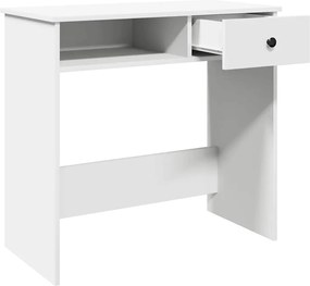 vidaXL Γραφείο Λευκό 80 x 40 x 75 εκ. από Μοριοσανίδα
