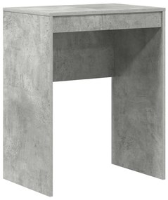 vidaXL Γραφείο Γκρι σκυροδέματος 60 x 40 x 76 εκ. Επεξεργασμένο ξύλο