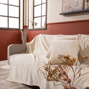 Ριχτάρια Bruno 02 (Σετ 2τμχ) Beige Teoran Σετ Ριχτάρια 180x300cm Πολυέστερ