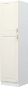 Επιδαπέδιο ντουλάπι ψηλό Toscana K23-60-2KF-Λευκό - 60.00Χ60.00Χ235.00cm