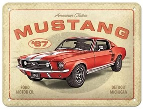 Μεταλλική πινακίδα Ford Mustang