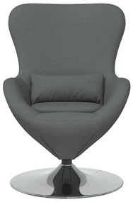 vidaXL Καρέκλες, Ανάκλινδροι & Καρέκλες Κοιμιστή Σκούρο γκρι