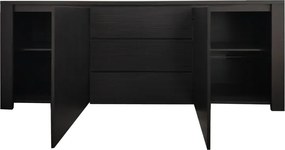 Μπουφές Kalya pakoworld σε wenge απόχρωση 220x49x89.5εκ