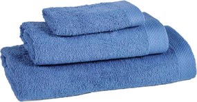 Πετσέτα Προσώπου (50x90) Das Home Casual 500gsm Μπλε