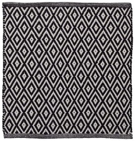 Trellis 60x60 black πατάκι μπάνιου Sealskin