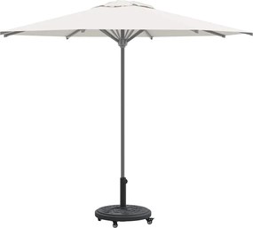 vidaXL Βάση ομπρέλας Art Deco Μαύρο Ø 45 x 39,5 εκ Σίδερο