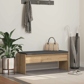 vidaXL Παγκάκι Χαλωρίου Artisan Oak 103 x 38 x 40 εκ
