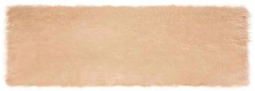vidaXL Ψεύτικο Δέρμα Προβάτου Χαλί Tafalla Μπεζ 80 x 250 cm