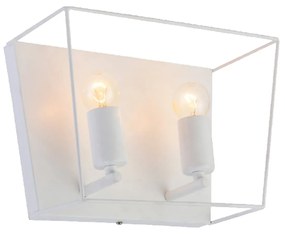 Φωτιστικό Τοίχου Vintage OD61022WW White Metal
