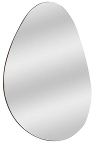 Καθρέπτης Τοίχου Porto 552NOS2216 90x1,2x60cm White Aberto Design Mdf, Glass