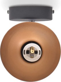 vidaXL Απλίκες 2 τεμ. για 2 Λαμπτήρες E27 Μαύρο / Χρυσαφί