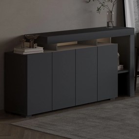 Κονσόλα Ανθρακί CEDRU 170x35x80