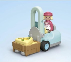 Playset Playmobil Junior 71691 - Organic fruit and vegetable stall 17 Τεμάχια
