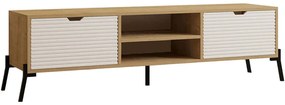 Έπιπλο Τηλεόρασης Nost 835PUQ3078 160x40x41cm Oak-White