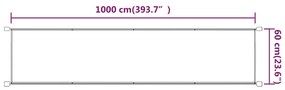 ΤΕΝΤΑ ΚΑΘΕΤΗ ΤΕΡΑΚΟΤΑ 60 X 1000 ΕΚ. ΑΠΟ ΎΦΑΣΜΑ OXFORD 148351