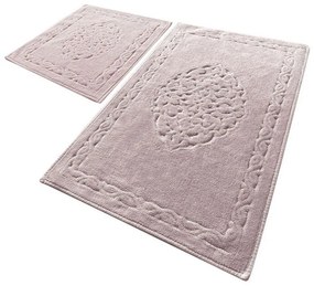 Πατάκια Μπάνιου Elite 359CHL1547 (Σετ 2τμχ) Powder L'essentiel Maison 60x100cm 100% Cotton