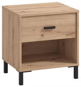ΚΟΜΟΔΙΝΟ ALERIA NO1F ARTISAN OAK ΧΡΩΜΑ 48x40x52εκ 11014563