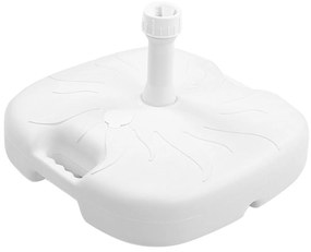 Βάση ομπρέλας Aktive Λευκό Ø 32 mm Ø 20 mm 45 x 29 x 45 cm (5 Μονάδες)