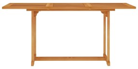 ΤΡΑΠΕΖΙ ΚΗΠΟΥ 150 X 90 X 75 ΕΚ. ΑΠΟ ΜΑΣΙΦ ΞΥΛΟ TEAK 315103