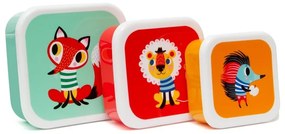 Φαγητοδοχεία (Σετ 3τμχ) Petit Monkey Animals PTM-LB1