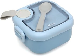 Φαγητοδοχείο & Κουτάλι (Σετ) 750ml Kiokids Blue 3536