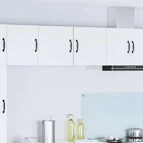 vidaXL Κρεμαστό ντουλάπι κουζίνας με ράφι Λευκό 40 x 31 x 40 εκ.